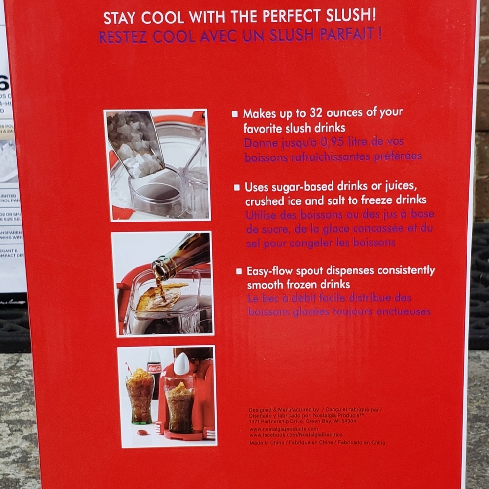 Coca Cola slushie machine